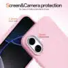 Solidenz – Backcover – iPhone 17 hoesje met MagSafe – LichtRoze - Thumbnail Image 3