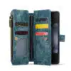 Solidenz - Wallet Bookcase 2 in 1 - Geschikt voor Samsung Z Fold 7 - Blauw - Thumbnail Image 7
