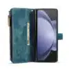 Solidenz - Wallet Bookcase 2 in 1 - Geschikt voor Samsung Z Fold 7 - Blauw - Thumbnail Image 6