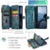 Solidenz - Wallet Bookcase 2 in 1 - Geschikt voor Samsung Z Fold 7 - Blauw - Thumbnail Image 5