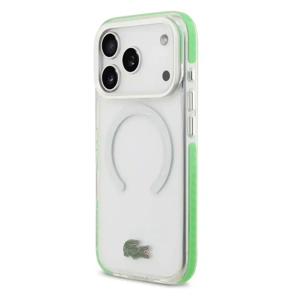Lacoste-Backcover-iPhone 17 Pro Max-18 Pro Max-Magsafe-Transparant - Afbeelding 2