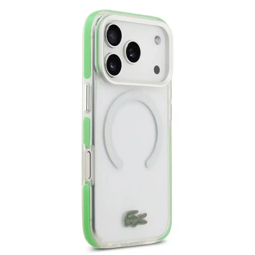 Lacoste-Backcover-iPhone 17 Pro Max-18 Pro Max-Magsafe-Transparant - Afbeelding 4