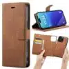 Cityhoesje-Bookcase-iPhone 16 Pro Max-2 in 1-Bruin - Thumbnail Image 1