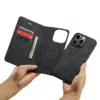 Casemania - Bookcase 2-in-1 hoesje – iPhone 15 Pro Max - Zwart - Thumbnail Image 2