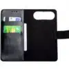 Cityhoesje-Bookcase 2 in 1 -iPhone 17 Air-Magsafe-Leer-Zwart - Thumbnail Image 4