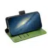 Cityhoesje-Bookcase 2 in 1 iPhone 17 Air-Magsafe-Leer-Groen - Thumbnail Image 2