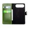 Cityhoesje-Bookcase 2 in 1 iPhone 17 Air-Magsafe-Leer-Groen - Thumbnail Image 3