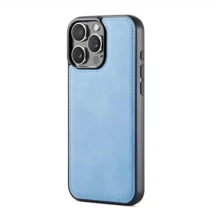 Cityhoesje-Bookcase-iPhone 16 Pro-2 in 1-Blauw - Afbeelding 4