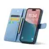 Cityhoesje-Bookcase-iPhone 16 Pro-2 in 1-Blauw - Thumbnail Image 3