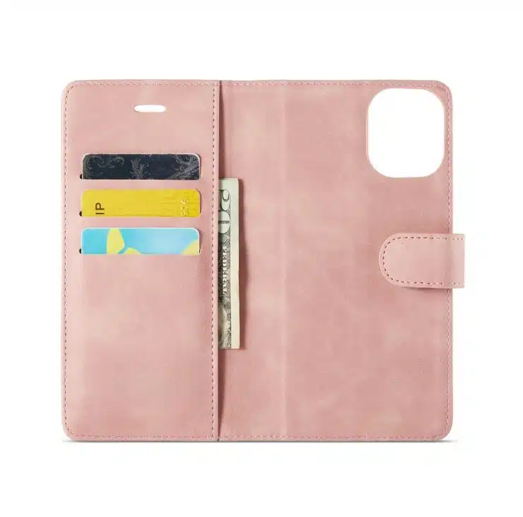 Cityhoesje-Bookcase-iPhone 16-2 in 1-Roze - Afbeelding 6