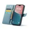 Cityhoesje-Bookcase-iPhone 16-2 in 1-Light Blauw - Thumbnail Image 4
