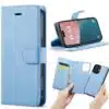 Cityhoesje-Bookcase-iPhone 16-2 in 1-Blauw - Thumbnail Image 1