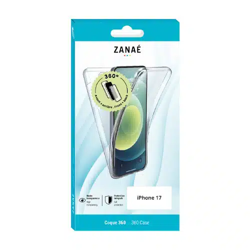 Zanaé - Backcover TPU 360 Hoesje - Apple iPhone 17 – Transparant - Afbeelding 3