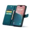 Cityhoesje-Bookcase-iPhone 16 Pro – 2 in 1-Groen - Thumbnail Image 6