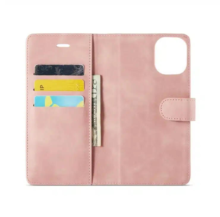 Cityhoesje-Bookcase-iPhone 16 Pro Max-2 in 1-Roze - Afbeelding 5