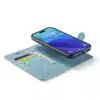 Cityhoesje-Bookcase-iPhone 16 Pro-2 in 1-Licht Blauw - Thumbnail Image 5
