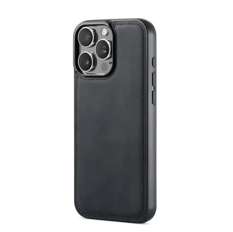 Cityhoesje-Bookcase-iPhone 16 Pro Max-2 in 1-Zwart - Afbeelding 4