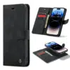 Casemania 2in1 Magnetic-Bookcase-Samsung A17-Zwart-Cityhoesje.nl