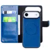 Casemania – Bookcase 2 in 1-Leer- Magsafe – iPhone 17-Blauw-2