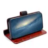 Cityhoesje-2in1-Bookcase-iPhone 17 Pro-18 Pro-Leren-Bordeaux - Thumbnail Image 5