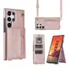 Solidenz - Fashion Portemonnee Geschikt voor - Samsung S25 Ultra - Roségoud - Thumbnail Image 1