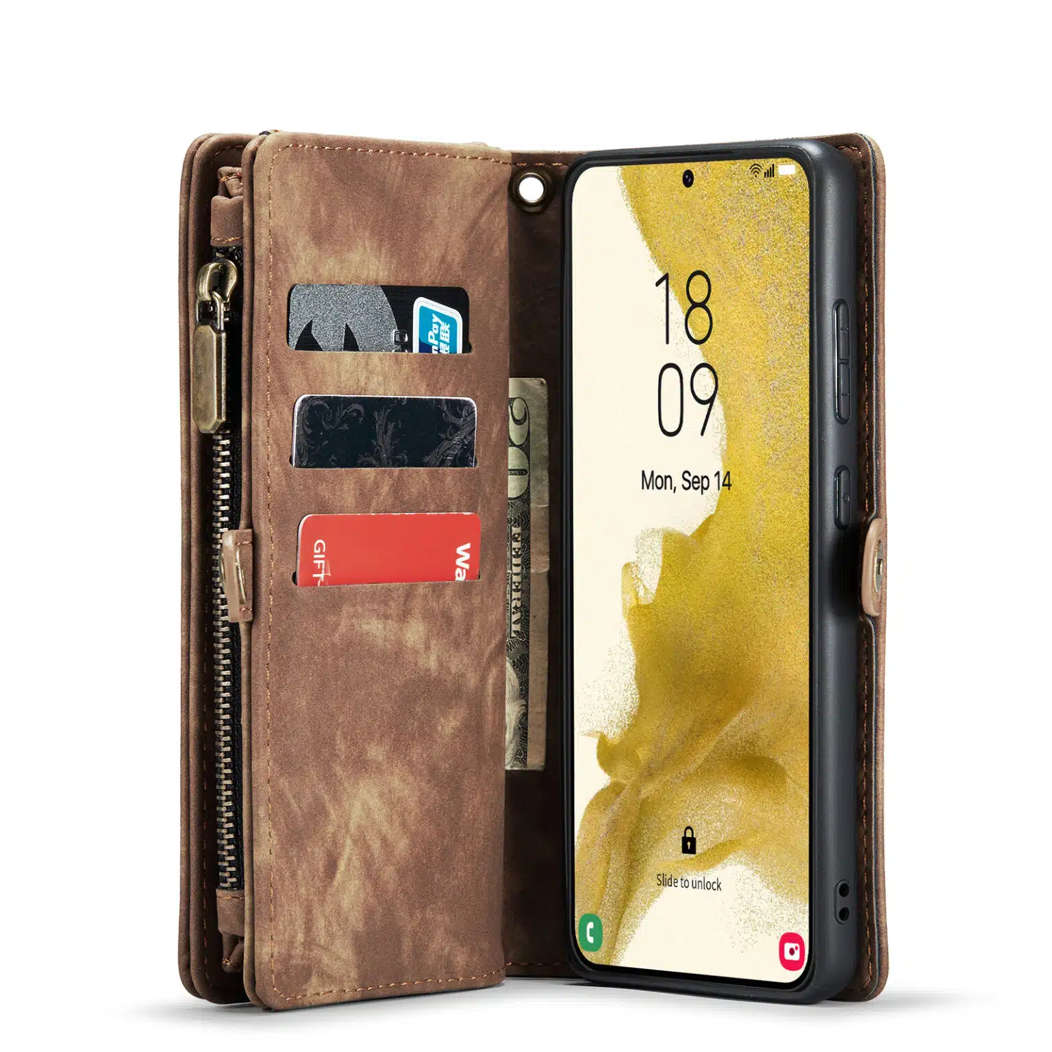Solidenz-Urban-Samsung S23 Plus-Wallet 2in1 - Bookcase Blauw - Afbeelding 4