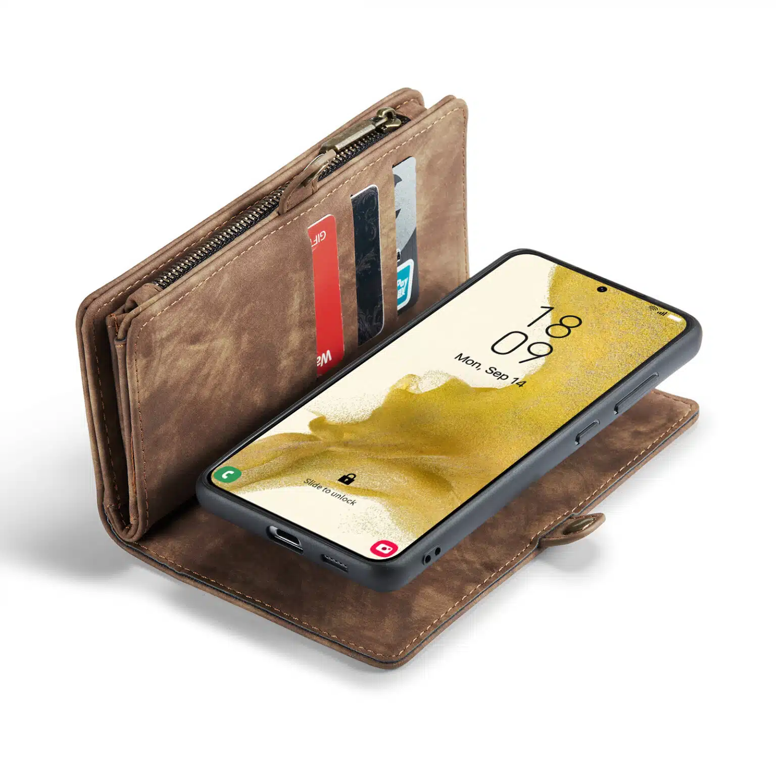 Solidenz-Urban-Samsung S23 Plus-Wallet 2in1 - Bookcase Blauw - Afbeelding 6