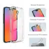 Solidenz - Backcover - siliconen iPhone 17 hoesje - Transparant - Thumbnail Image 2