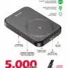 Swissten - 20W MagSafe Powerbank - 5.000 mAh - Zwart - Thumbnail Image 1