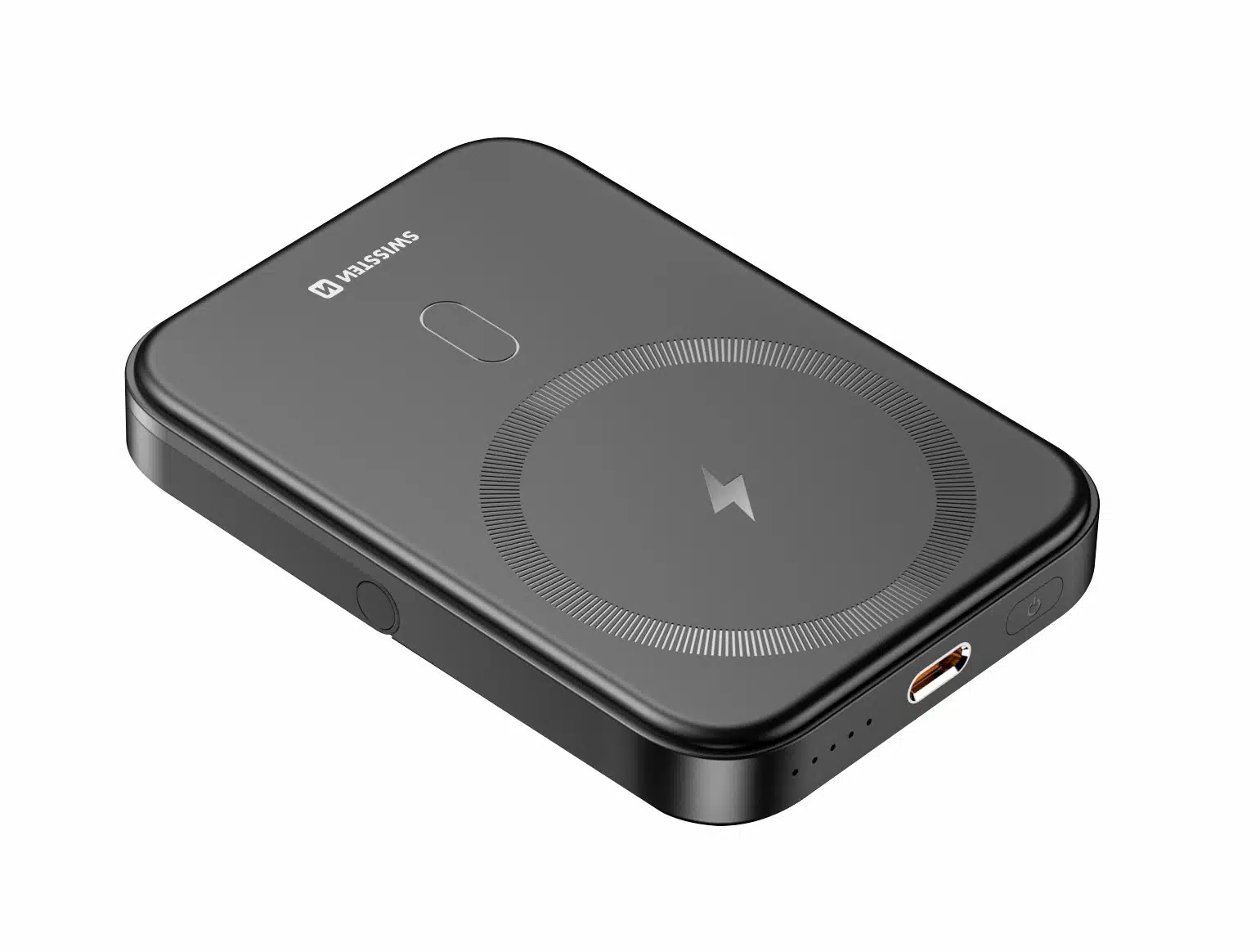 Swissten - 20W MagSafe Powerbank - 5.000 mAh - Zwart - Afbeelding 5