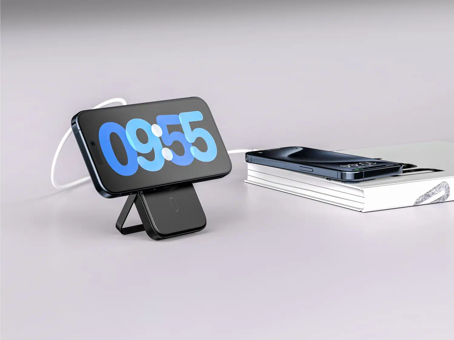 Swissten - 20W MagSafe Powerbank - 5.000 mAh - Zwart - Afbeelding 4
