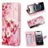 Casemania-Samsung A36-A56-Bookcase-Print-Bloemen-Vlider-Rood-1-Cityhoesje.nl