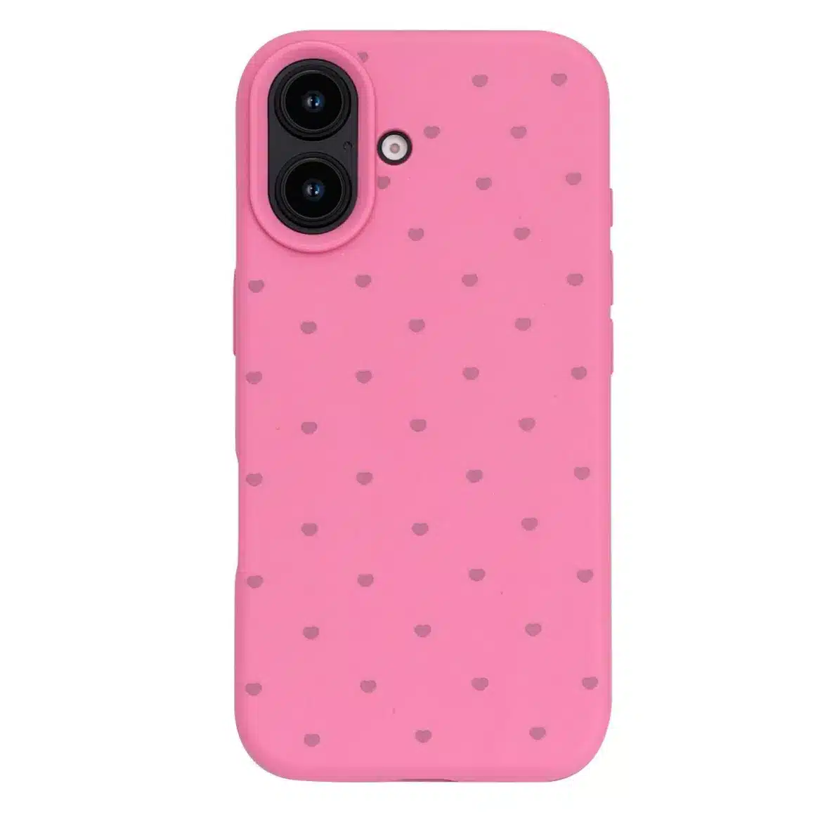 Cityhoesje-Backcover-Siliconen-iPhone 17-Roze - Afbeelding 1