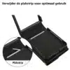 Solidenz-Fashion-Portemonnee-hoesje-met-koord-Samsung-Galaxy-Z-Flip-7-Zwart-4