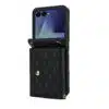 Solidenz-Fashion-Portemonnee-hoesje-met-koord-Samsung-Galaxy-Z-Flip-7-Zwart-8