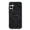 Guess Backcover Hoesje voor Galaxy S24-S25 – 4G Colored Ring Classic Logo – MagSafe – Zwart - Thumbnail Image 4