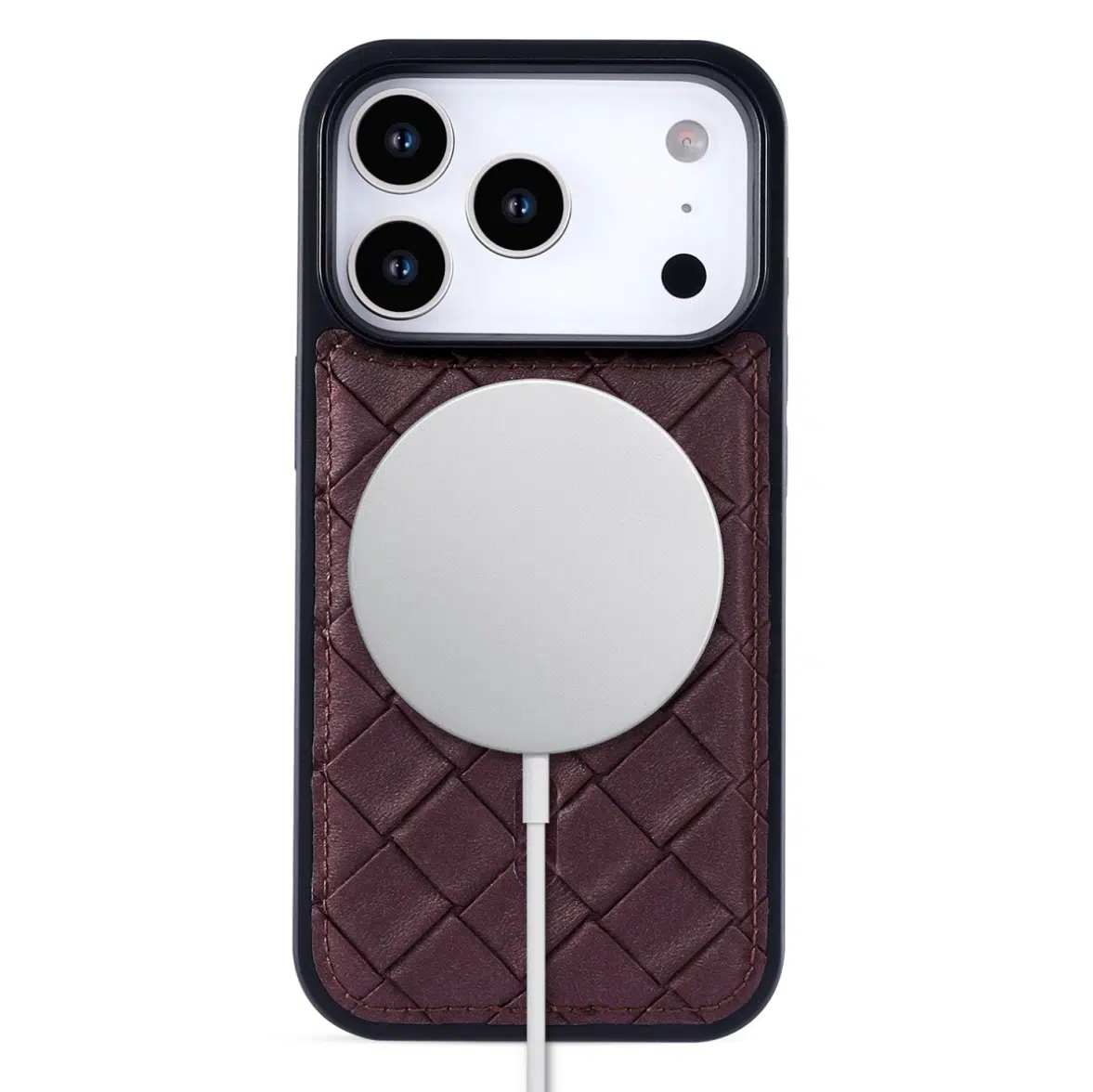 Cityhoesje-Bookcase-2-in-1-MagSafe-iPhone 17 Pro-18 Pro-Bordeaux - Afbeelding 2