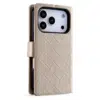Cityhoesje-Bookcase 2-in-1-Woven-MagSafe-iPhone 17 Pro-18 pro-Goud - Thumbnail Image 5