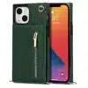 FONU-Fashion-Portemonnee-Hoesje-Met-Koord-iPhone-13-Groen-2