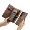 Samsung S25 FE-Solidenz-Urban-Wallet-hoesje-Bruin-3-Cityhoesje.nl