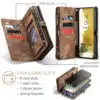 Samsung S25 FE-Solidenz-Urban-Wallet-hoesje-Bruin-5-Cityhoesje.nl