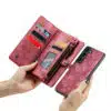 Samsung S25 FE-Solidenz-Urban-Wallet-hoesje-Rood-3-Cityhoesje.nl