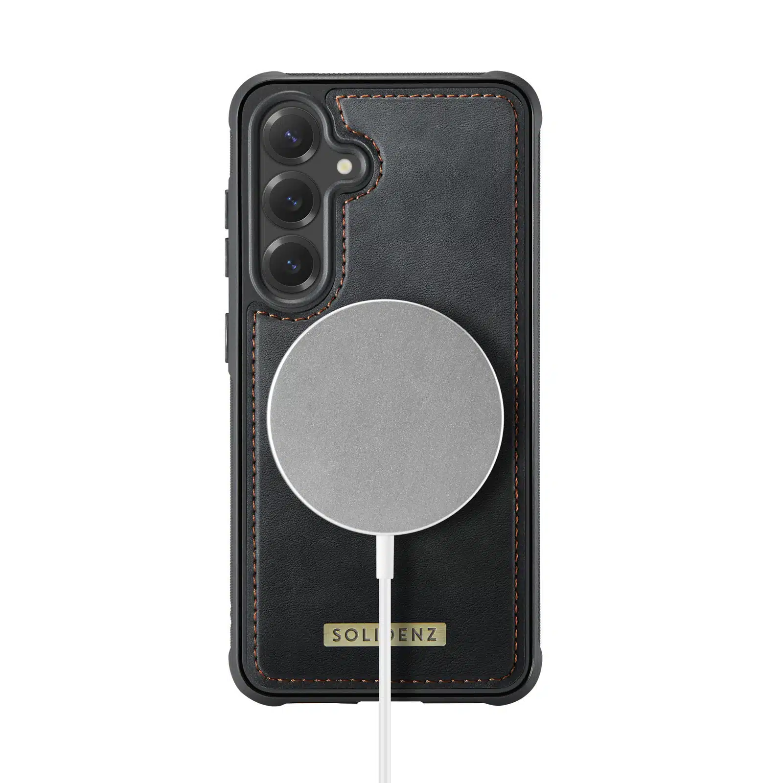 Solidenz 2-in-1 MagSafe Wallet Case voor Samsung Galaxy S25 FE – Zwart - Afbeelding 6