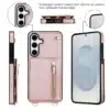 Solidenz-Fashion-Portemonnee-hoesje-met-koord-Samsung-Galaxy-S25-FE-Rosegoud-3