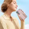 Solidenz-Fashion-Portemonnee-hoesje-met-koord-Samsung-Galaxy-S25-FE-Rosegoud-5