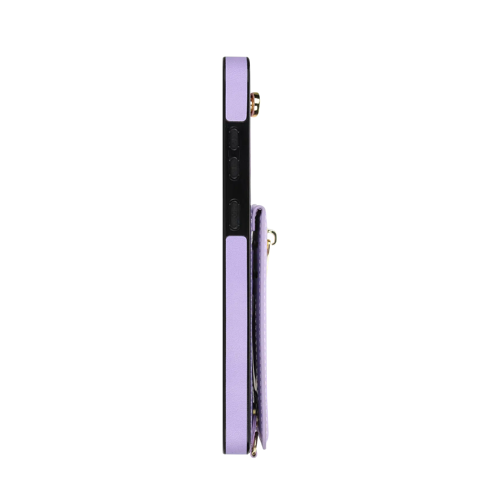 Solidenz Fashion Portemonnee hoesje met koord Samsung Galaxy S25 FE – Paars - Afbeelding 7