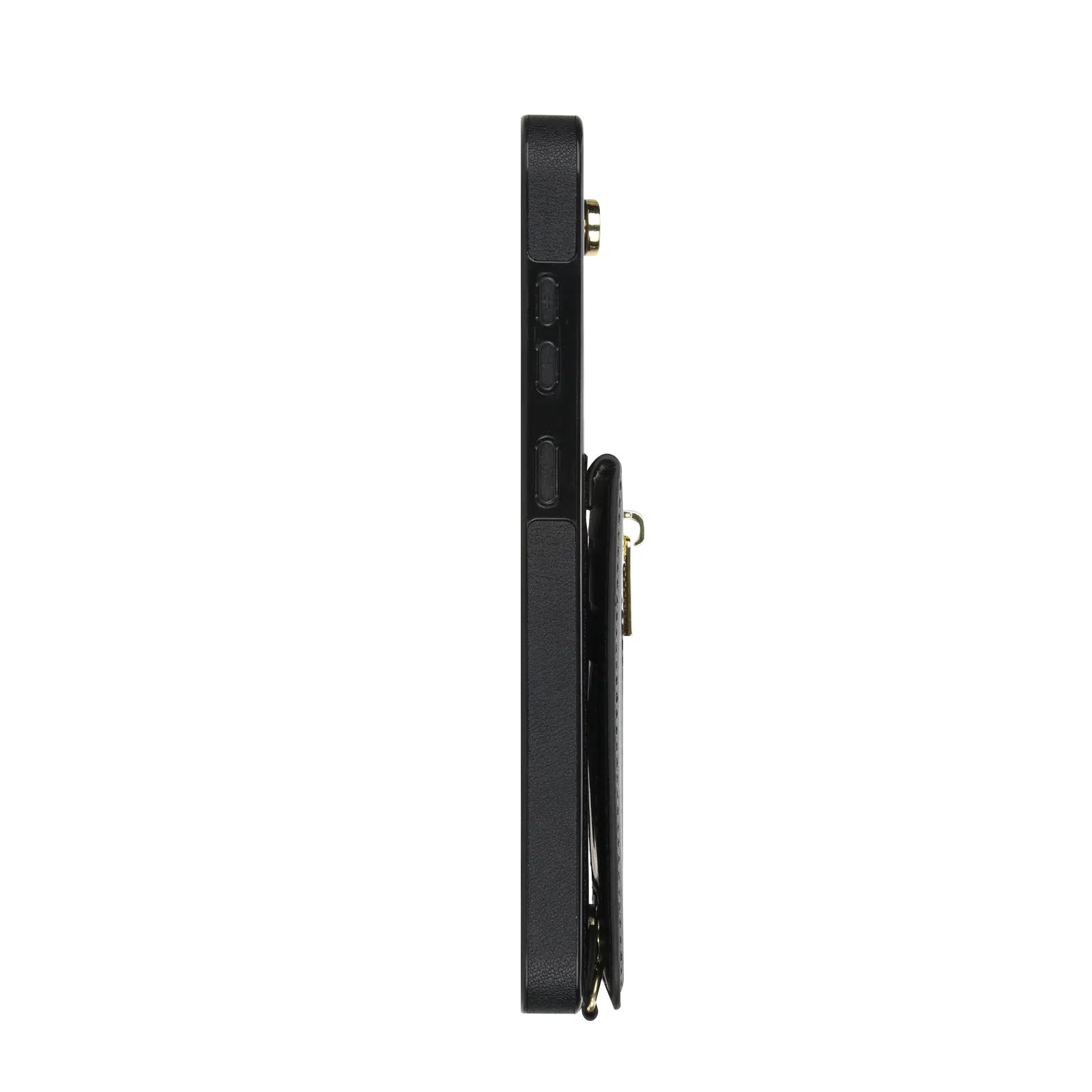 Solidenz Fashion Portemonnee hoesje met koord Samsung Galaxy S25 FE – Zwart - Afbeelding 6