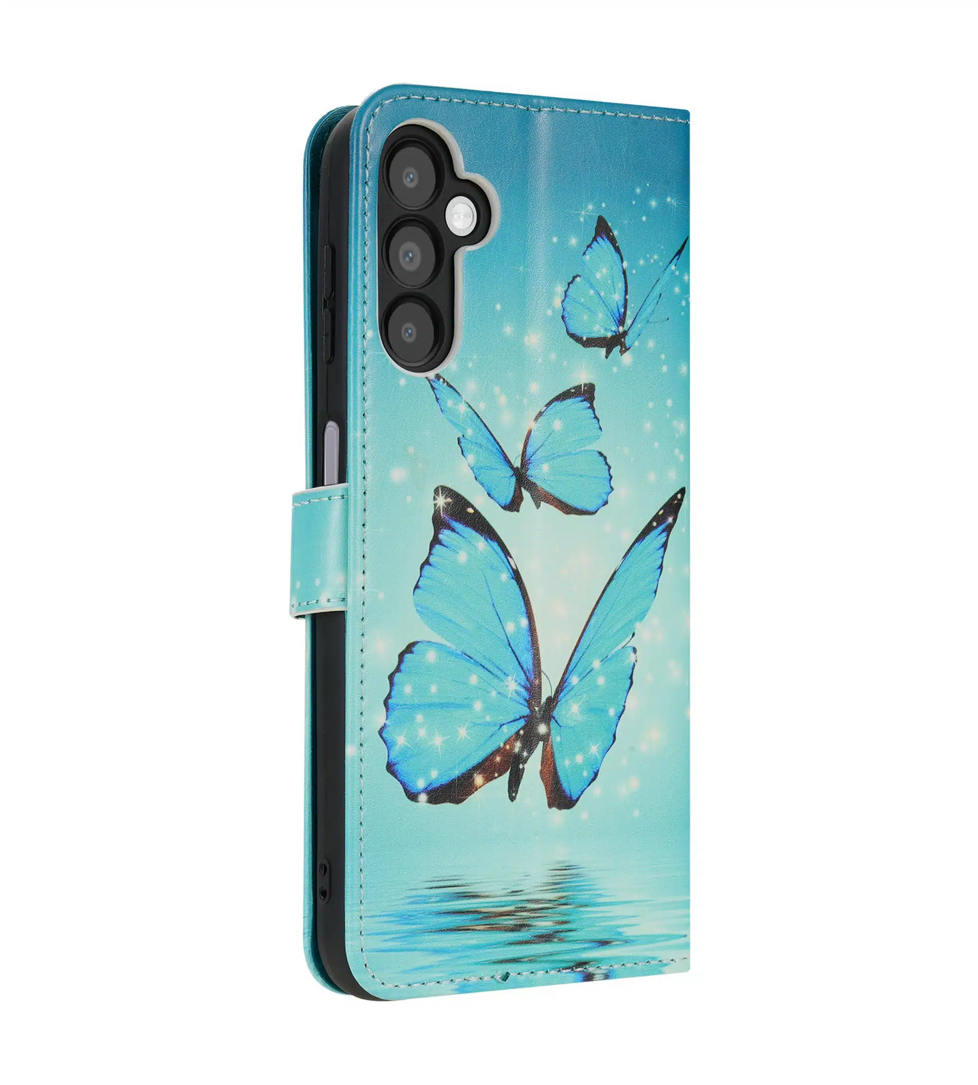 Solidenz bookcase Geschikt voor Samsung Galaxy S25 FE - Vlinder - Afbeelding 3