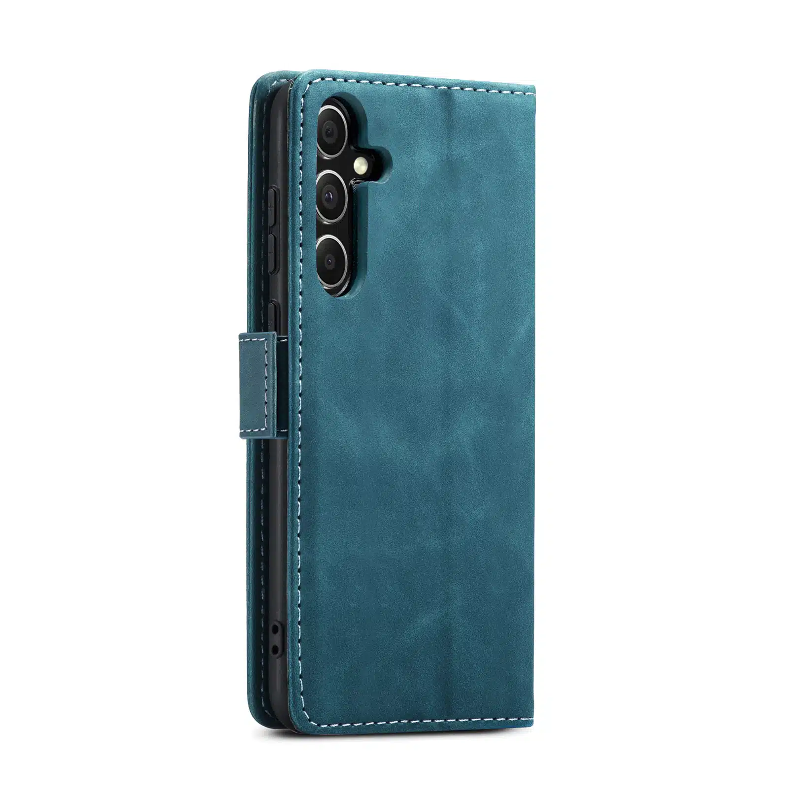 Solidenz Urban Book Samsung Galaxy S25 FE hoesje – Blauw - Afbeelding 4