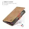 Solidenz Urban Book Samsung Galaxy S25 FE hoesje – Bruin - Thumbnail Image 5